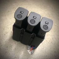 Picture of Zero9 Holster Duty Style Triple Magazine Pouch 9/40
