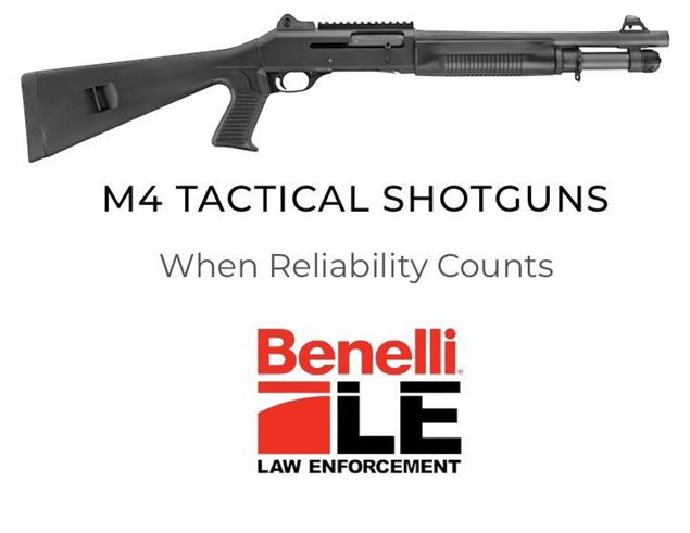 Picture of Benelli M4 12Ga Shotgun 3 Position Stock