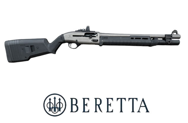 Picture of Beretta 1301 Tactical Langdon Tactical Edition 12 Ga Tungsten w/ Side Saddle