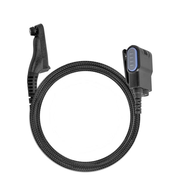 Picture of N-EAR Choice PTT Mic Motorola Solutions - M12 Water Resistant Tier 2
