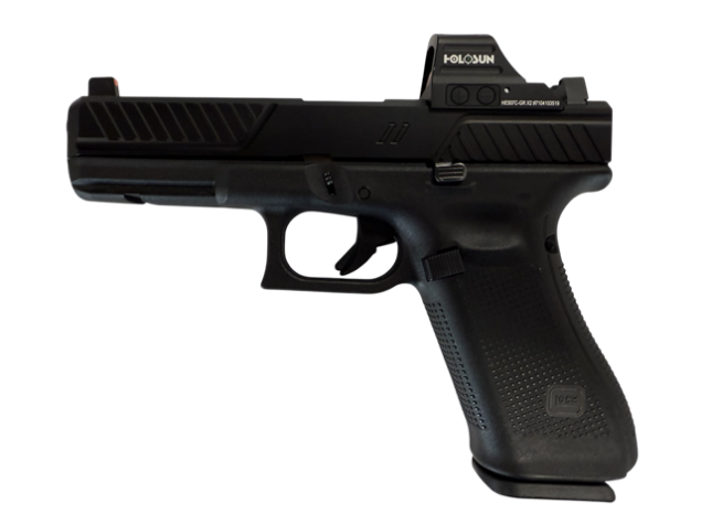 Picture of Pre-Owned Glock 17 Gen 5 W/ Zev Slide & Holosun