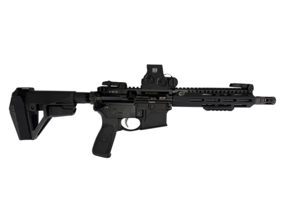 Picture of Pre-Owned BCM Recce-9 300 Blackout W/ EOTECH XPS2-300 & Magpul MBUS Flip Ups