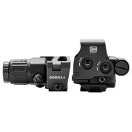 Picture of Eotech HWS EXPS3-0 Sight and Magnifier 68MOA Ring & 1MOA Red Dot G33 Magnifier with Gorilla Switch to Center Mount