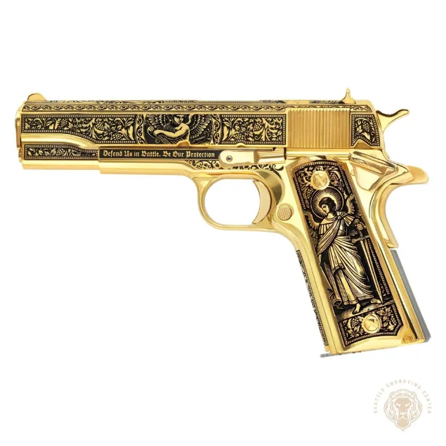 Picture of Colt 1911 Seattle Engraving St. Michael Edition