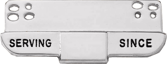 Picture of Blackinton Serving Since Name Bar Holder