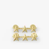 Picture of 3 Stars, 2 Posts and Clutch Backs, Pairs 1"